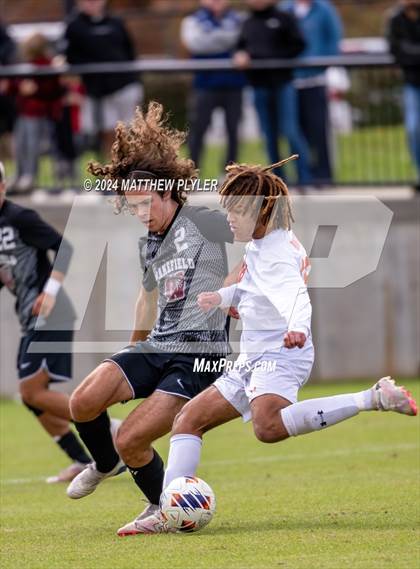 Thumbnail 3 in Marvin Ridge vs. Wakefield (NCHSAA 4A Final) photogallery.