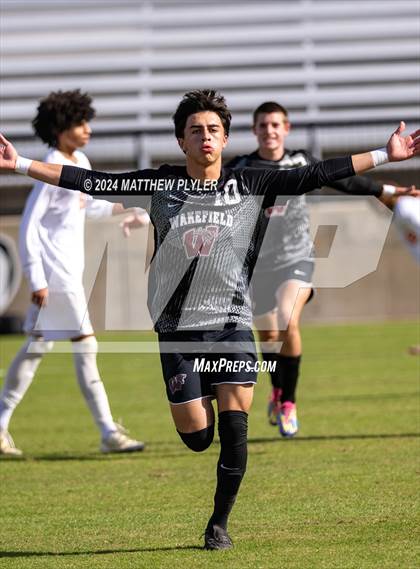 Thumbnail 3 in Marvin Ridge vs. Wakefield (NCHSAA 4A Final) photogallery.