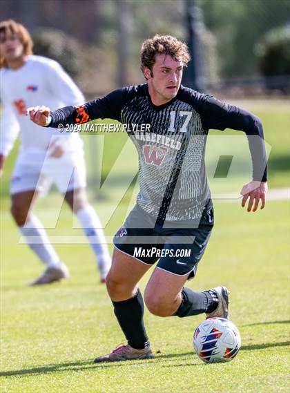 Thumbnail 1 in Marvin Ridge vs. Wakefield (NCHSAA 4A Final) photogallery.