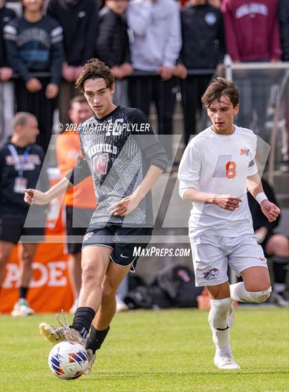Thumbnail 2 in Marvin Ridge vs. Wakefield (NCHSAA 4A Final) photogallery.