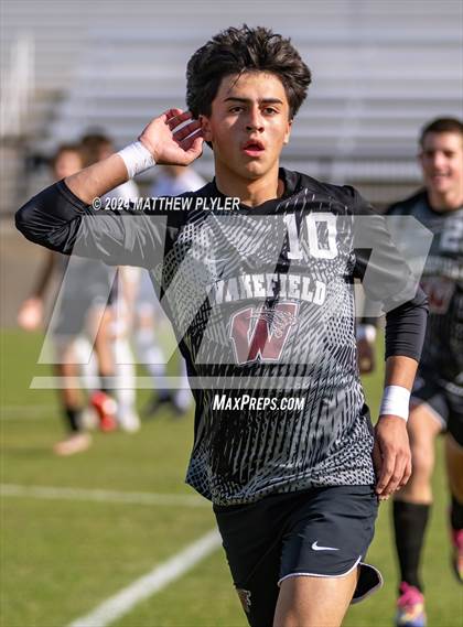Thumbnail 2 in Marvin Ridge vs. Wakefield (NCHSAA 4A Final) photogallery.
