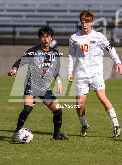 Thumbnail 3 in Marvin Ridge vs. Wakefield (NCHSAA 4A Final) photogallery.