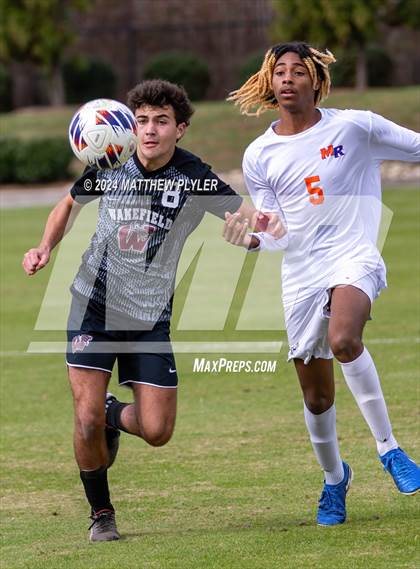 Thumbnail 2 in Marvin Ridge vs. Wakefield (NCHSAA 4A Final) photogallery.