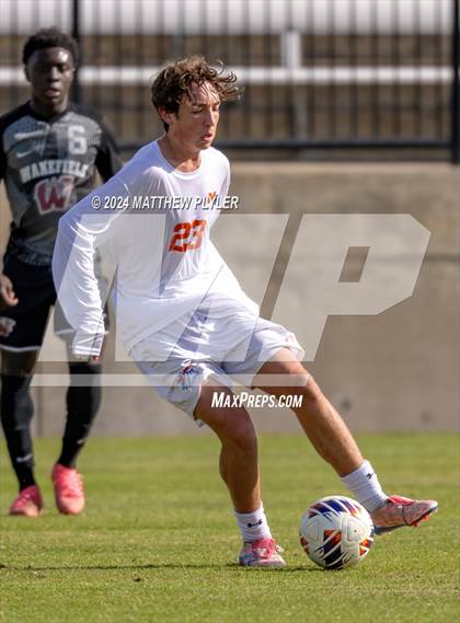Thumbnail 2 in Marvin Ridge vs. Wakefield (NCHSAA 4A Final) photogallery.