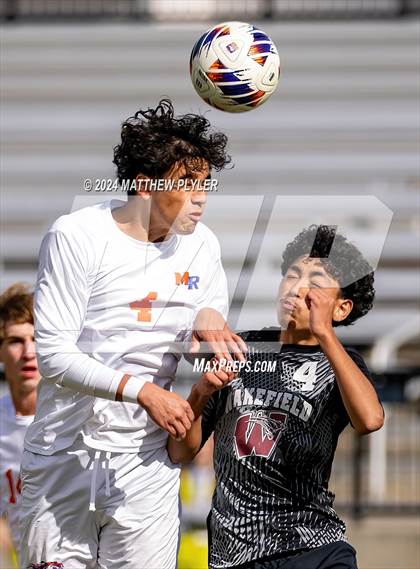 Thumbnail 2 in Marvin Ridge vs. Wakefield (NCHSAA 4A Final) photogallery.