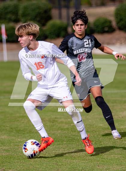 Thumbnail 3 in Marvin Ridge vs. Wakefield (NCHSAA 4A Final) photogallery.