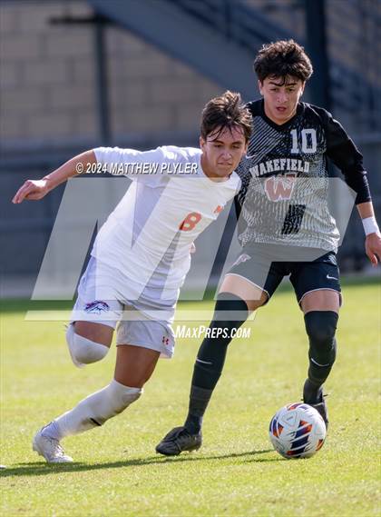 Thumbnail 3 in Marvin Ridge vs. Wakefield (NCHSAA 4A Final) photogallery.