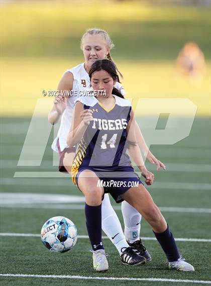 Thumbnail 3 in Stony Point vs. Dripping Springs (UIL 6A Bi-District Playoff) photogallery.