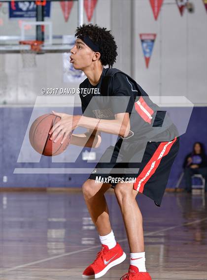 Thumbnail 2 in Salesian College Preparatory vs. Ponderosa (St. Hope Elite Classic) photogallery.