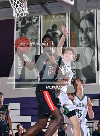 Thumbnail 2 in Salesian College Preparatory vs. Ponderosa (St. Hope Elite Classic) photogallery.