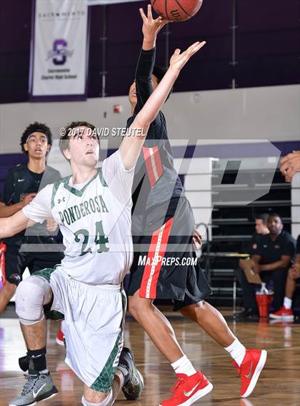 Thumbnail 1 in Salesian College Preparatory vs. Ponderosa (St. Hope Elite Classic) photogallery.