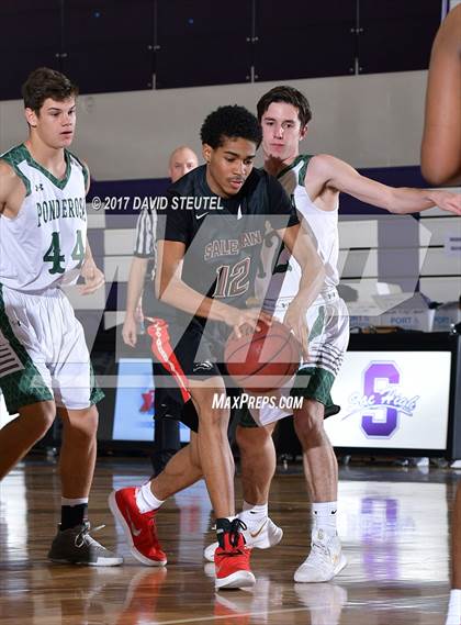 Thumbnail 1 in Salesian College Preparatory vs. Ponderosa (St. Hope Elite Classic) photogallery.