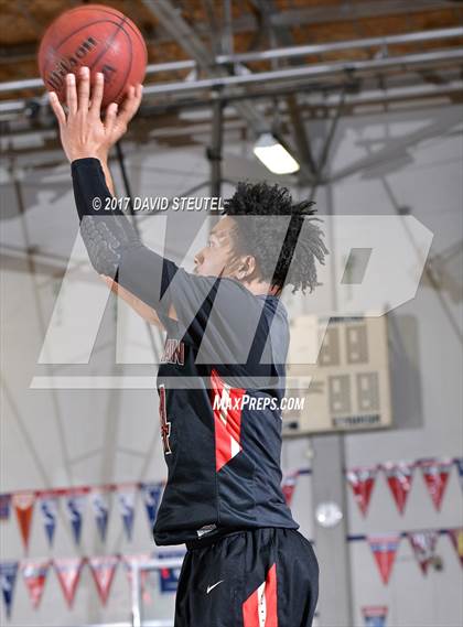 Thumbnail 1 in Salesian College Preparatory vs. Ponderosa (St. Hope Elite Classic) photogallery.