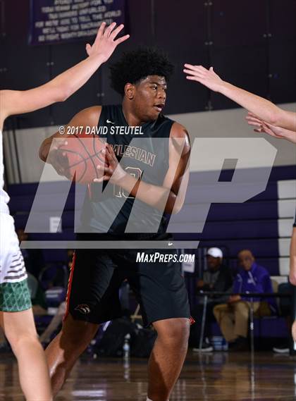Thumbnail 2 in Salesian College Preparatory vs. Ponderosa (St. Hope Elite Classic) photogallery.