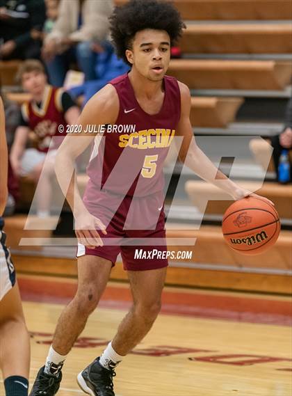 Thumbnail 2 in University Vs Scecina (IHSAA 2A Sectional 1st round) photogallery.