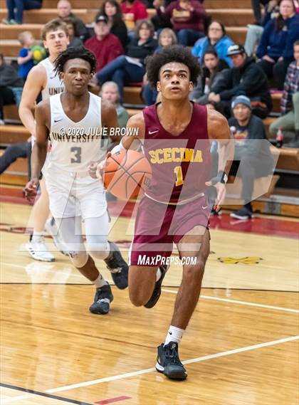 Thumbnail 3 in University Vs Scecina (IHSAA 2A Sectional 1st round) photogallery.