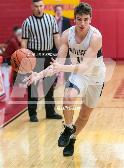 Thumbnail 3 in University Vs Scecina (IHSAA 2A Sectional 1st round) photogallery.