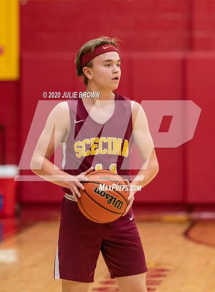 Thumbnail 1 in University Vs Scecina (IHSAA 2A Sectional 1st round) photogallery.