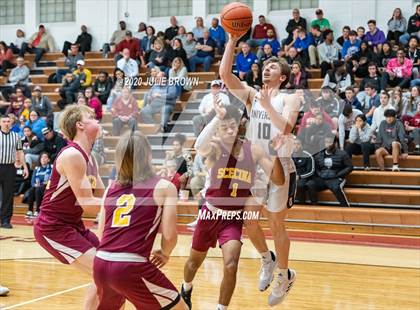Thumbnail 3 in University Vs Scecina (IHSAA 2A Sectional 1st round) photogallery.