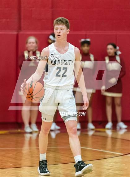 Thumbnail 3 in University Vs Scecina (IHSAA 2A Sectional 1st round) photogallery.