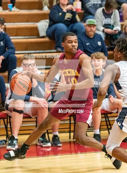 Thumbnail 3 in University Vs Scecina (IHSAA 2A Sectional 1st round) photogallery.