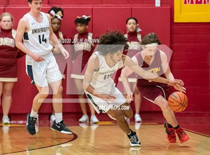 Thumbnail 3 in University Vs Scecina (IHSAA 2A Sectional 1st round) photogallery.