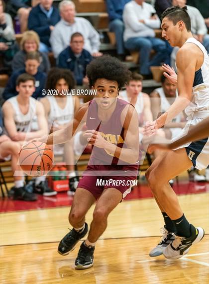 Thumbnail 2 in University Vs Scecina (IHSAA 2A Sectional 1st round) photogallery.