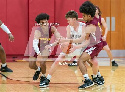 Thumbnail 1 in University Vs Scecina (IHSAA 2A Sectional 1st round) photogallery.