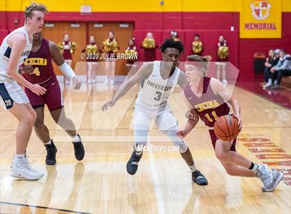 Thumbnail 1 in University Vs Scecina (IHSAA 2A Sectional 1st round) photogallery.