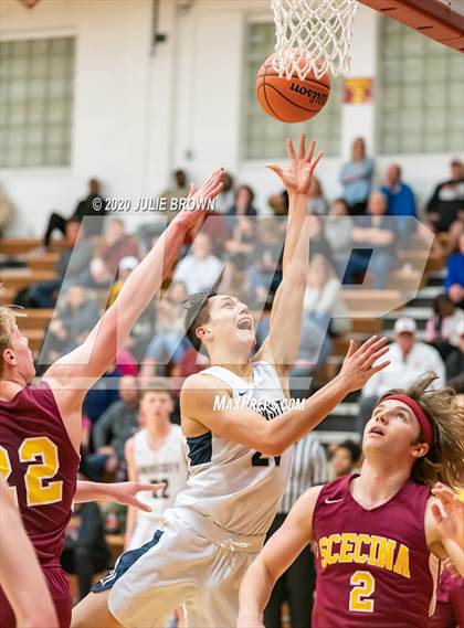 Thumbnail 3 in University Vs Scecina (IHSAA 2A Sectional 1st round) photogallery.
