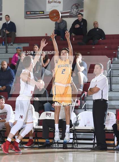 Thumbnail 1 in Bellevue vs. Harvard-Westlake (Rancho Mirage Holiday Invitational) photogallery.