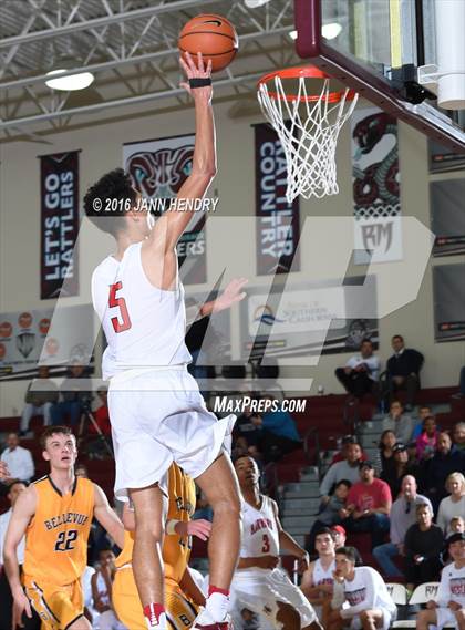 Thumbnail 1 in Bellevue vs. Harvard-Westlake (Rancho Mirage Holiday Invitational) photogallery.