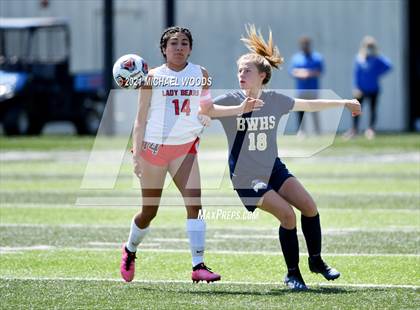 Thumbnail 1 in Bentonville West vs. Northside (AAA 6A First Round Playoff) photogallery.
