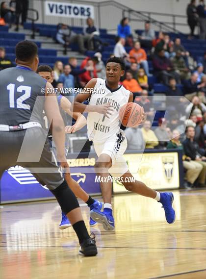 Thumbnail 1 in Hamilton Heights Christian Academy vs. IMG Academy photogallery.