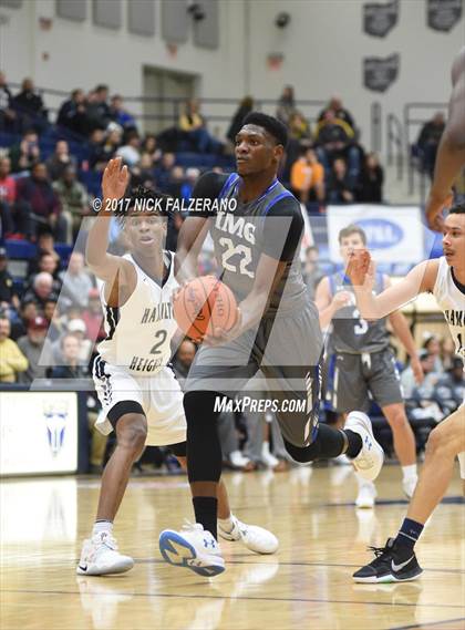 Thumbnail 3 in Hamilton Heights Christian Academy vs. IMG Academy photogallery.