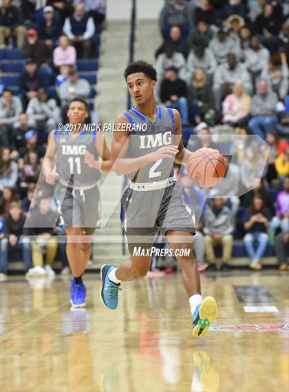 Thumbnail 2 in Hamilton Heights Christian Academy vs. IMG Academy photogallery.
