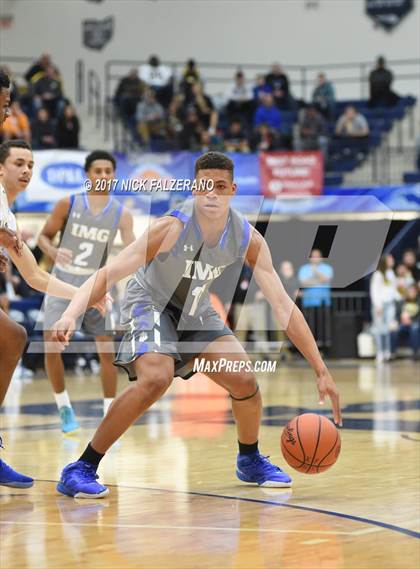 Thumbnail 2 in Hamilton Heights Christian Academy vs. IMG Academy photogallery.