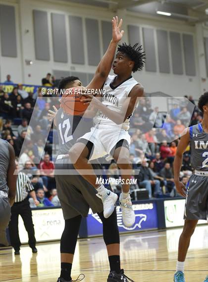 Thumbnail 1 in Hamilton Heights Christian Academy vs. IMG Academy photogallery.