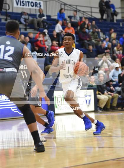 Thumbnail 3 in Hamilton Heights Christian Academy vs. IMG Academy photogallery.