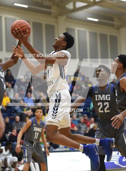 Thumbnail 2 in Hamilton Heights Christian Academy vs. IMG Academy photogallery.