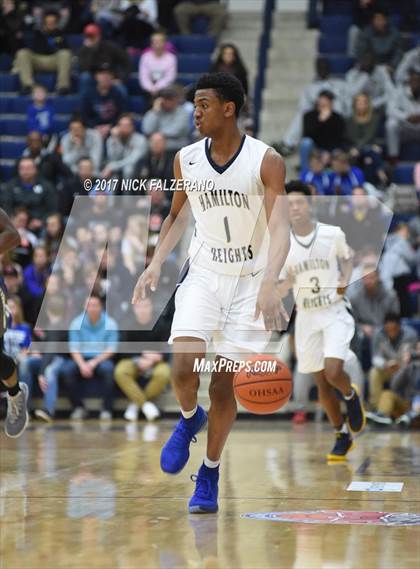 Thumbnail 2 in Hamilton Heights Christian Academy vs. IMG Academy photogallery.