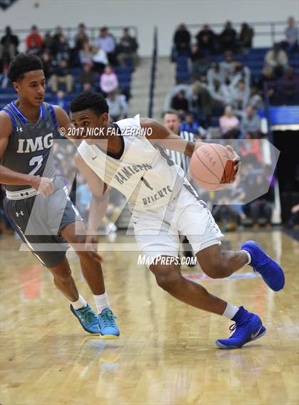 Thumbnail 2 in Hamilton Heights Christian Academy vs. IMG Academy photogallery.