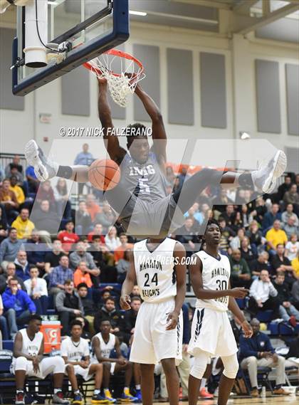 Thumbnail 1 in Hamilton Heights Christian Academy vs. IMG Academy photogallery.