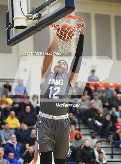 Thumbnail 3 in Hamilton Heights Christian Academy vs. IMG Academy photogallery.