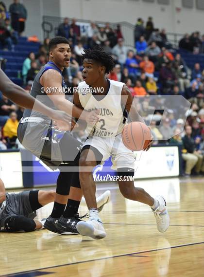 Thumbnail 2 in Hamilton Heights Christian Academy vs. IMG Academy photogallery.