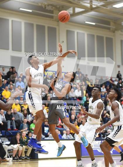 Thumbnail 1 in Hamilton Heights Christian Academy vs. IMG Academy photogallery.
