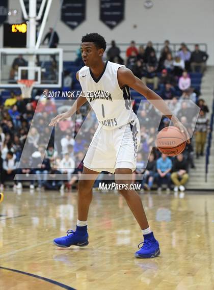 Thumbnail 3 in Hamilton Heights Christian Academy vs. IMG Academy photogallery.