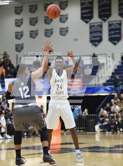 Thumbnail 3 in Hamilton Heights Christian Academy vs. IMG Academy photogallery.