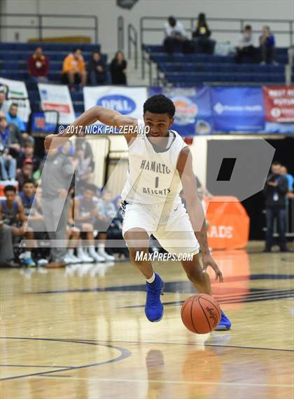 Thumbnail 1 in Hamilton Heights Christian Academy vs. IMG Academy photogallery.
