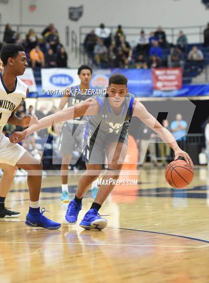 Thumbnail 1 in Hamilton Heights Christian Academy vs. IMG Academy photogallery.